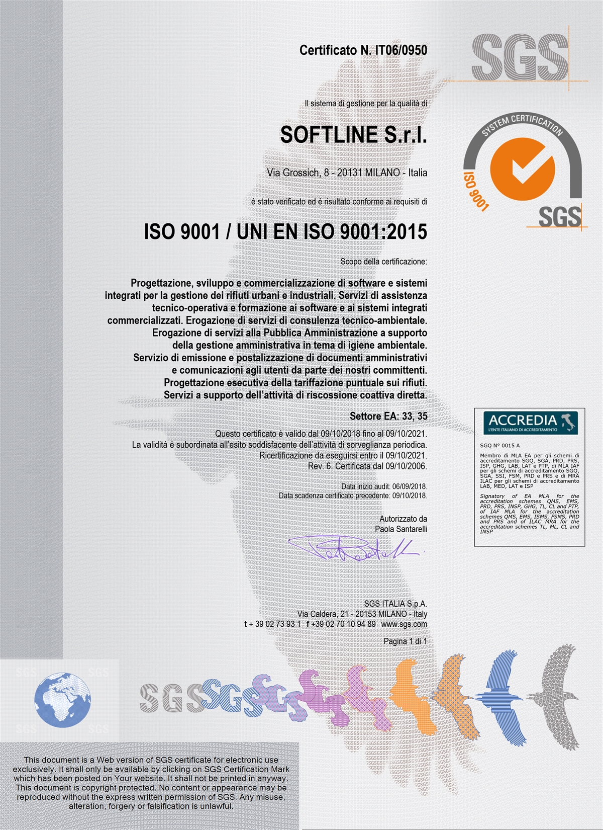 SOFLINE  SGS Brasil