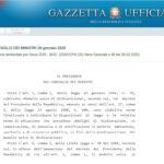 Gazzetta Ufficiale: pubblicazione del decreto con il MUD 2025